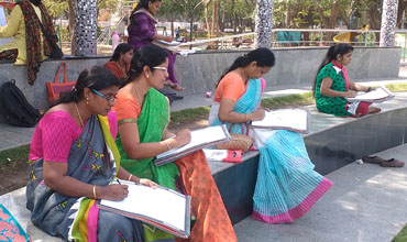 Outdoor Painting by Dessin Academy sudent